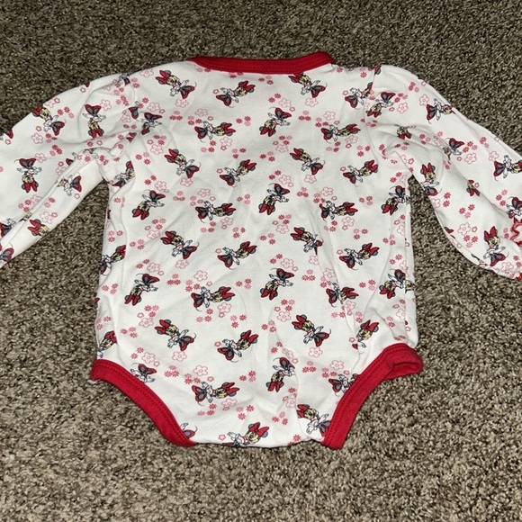 Vintage Minnie Mouse Long Sleeve Onesie - Picture 4 of 4